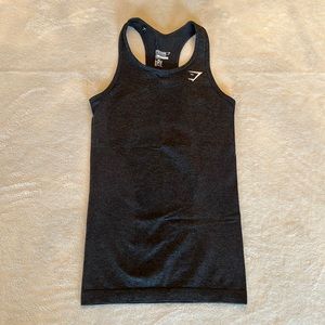 Gymshark Seamless Tank in black size XS